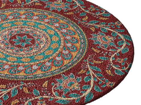 Round carpet 26 3D Model
