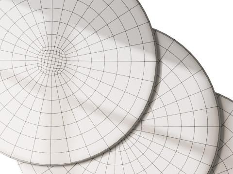 Round carpet 26 3D 모델