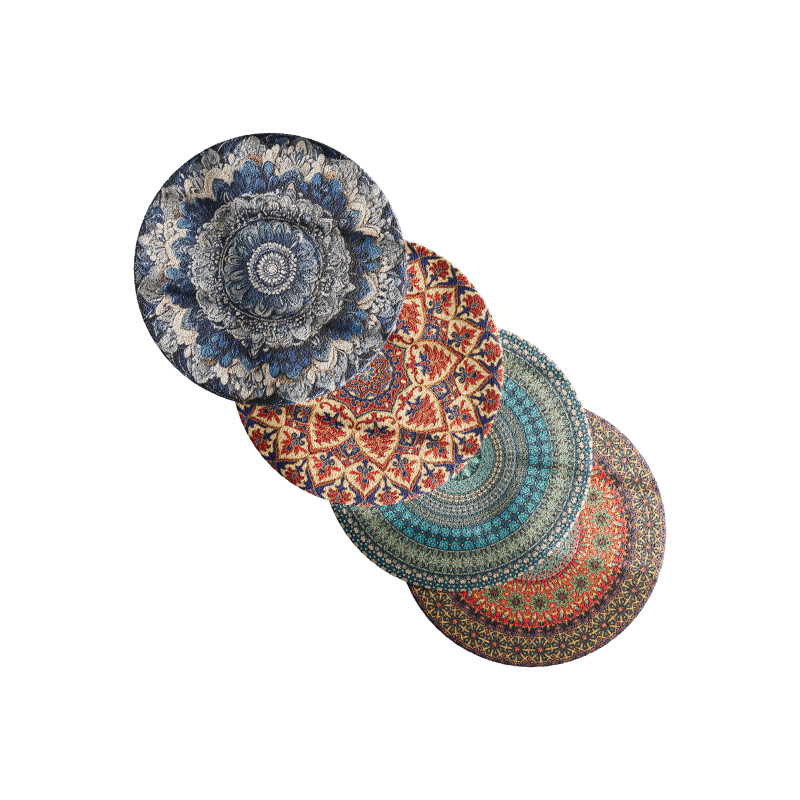 Round carpet 27 3D 모델 .c4d .max .obj .3ds .fbx .stl .blend 