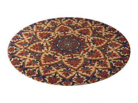 Runder Teppich 27 3D Modell