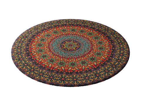 Round carpet 27 3D 모델