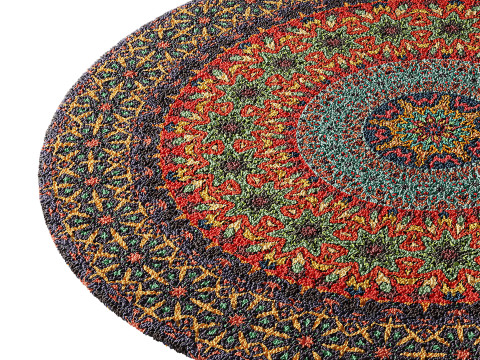Round carpet 27 3D 모델