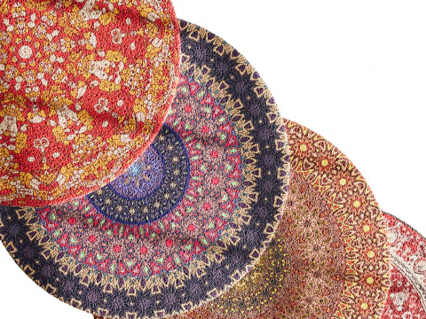 Round carpet 28 3D Model