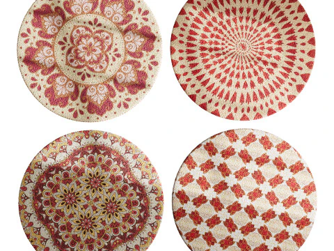 Round carpet 29 3D Model