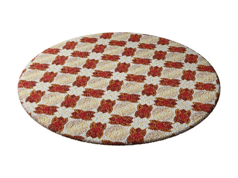 Round carpet 29 3D Model