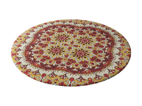 Round carpet 29 3D मॉडल