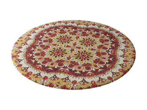 Round carpet 29 3D Model