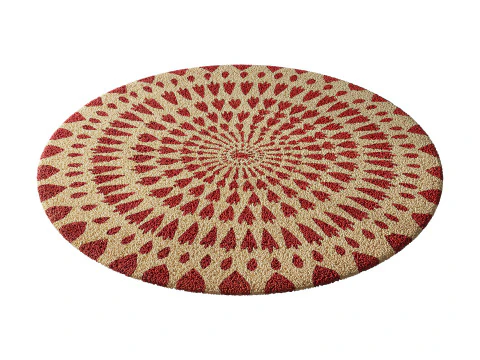 Round carpet 29 3D Model
