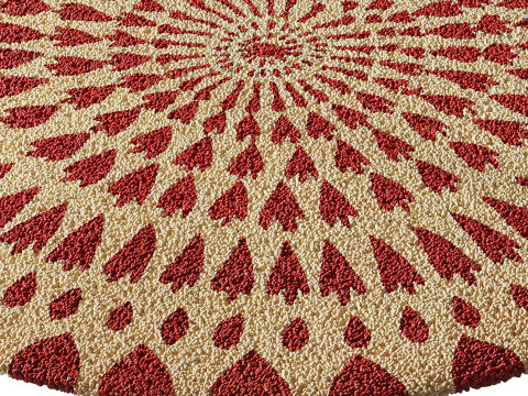 Round carpet 29 3D मॉडल