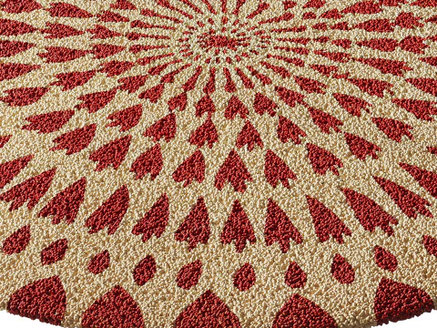 Round carpet 29 3D Model