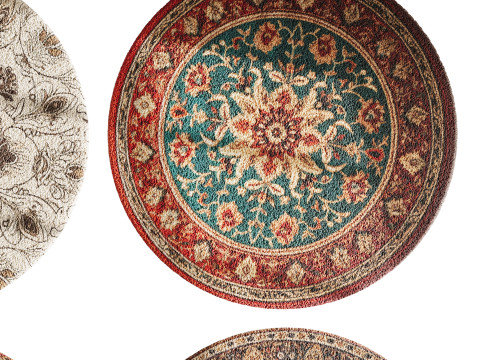 Round carpet 31 3D मॉडल