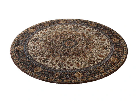 Round carpet 31 3D Model