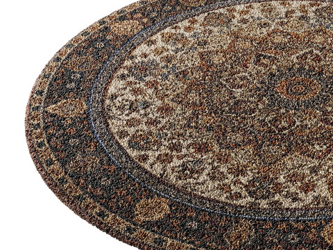 Round carpet 31 3D मॉडल