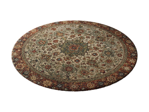 Round carpet 31 3D मॉडल