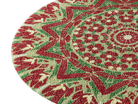 Round carpet 32 Modelo 3D
