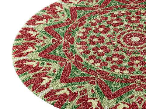 ラウンドカーペット 32 3Dモデル