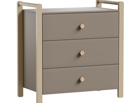 Ruffys Chest of drawers-1 3D मॉडल