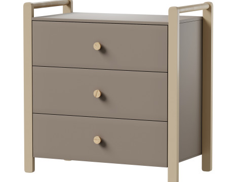 Ruffys Chest of drawers-1 3D मॉडल