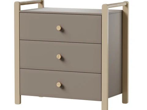 Ruffys Chest of drawers-1 3D Model