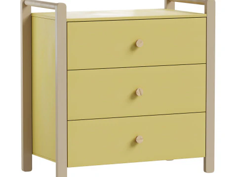 Ruffys Chest of drawers-1 3D Model