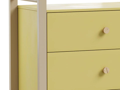Ruffys Chest of drawers-1 3D Model