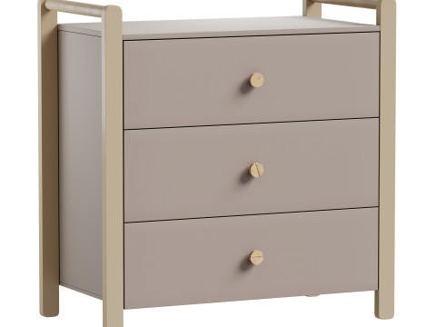 Ruffys Chest of drawers-1 3D मॉडल