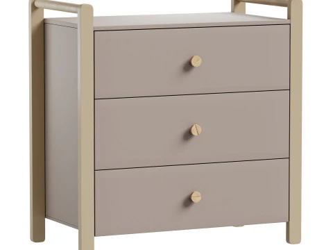 Ruffys Chest of drawers-1 3D Model