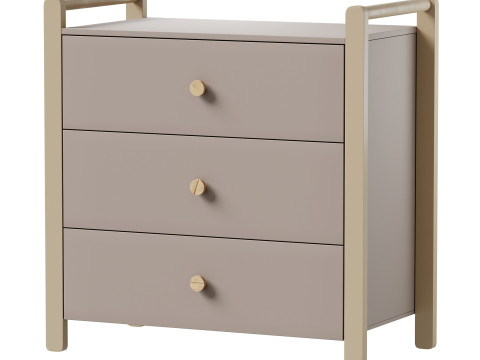 Ruffys Chest of drawers-1 3D मॉडल