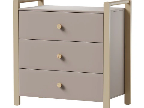 Ruffys Chest of drawers-1 3D Model