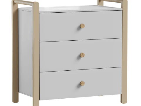 Ruffys Chest of drawers-1 3D Model