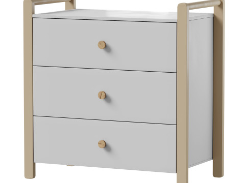 Ruffys Chest of drawers-1 3D मॉडल