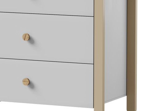Ruffys Chest of drawers-1 3D मॉडल