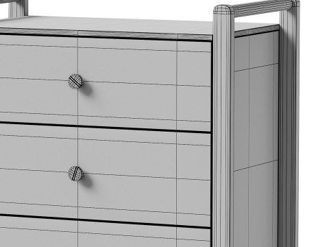 Ruffys Chest of drawers-1 3D मॉडल