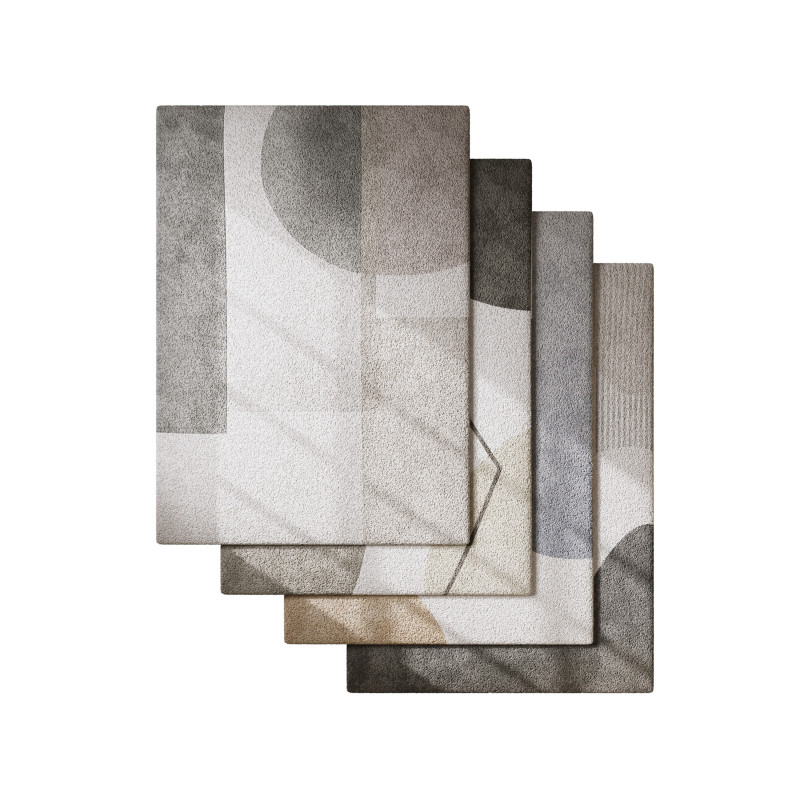 Rug Set 01 3D Model .c4d .max .obj .3ds .fbx .stl .blend 