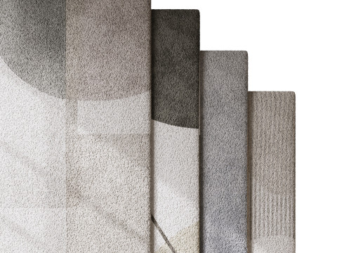 Rug Set 01 3D Model