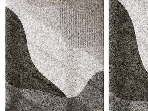 Rug Set 01 3D Model