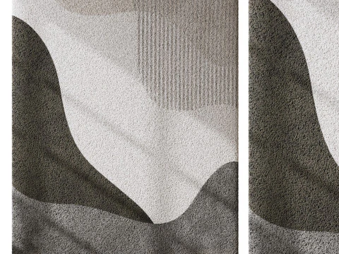 Rug Set 01 3D Model