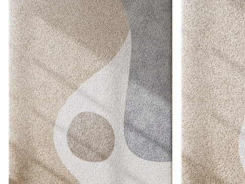 Rug Set 01 3D Model