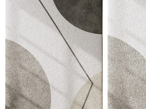 Rug Set 01 3D Model