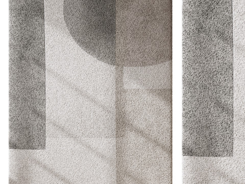 Rug Set 01 3D Model