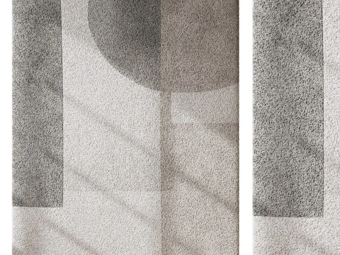 Rug Set 01 3D Model