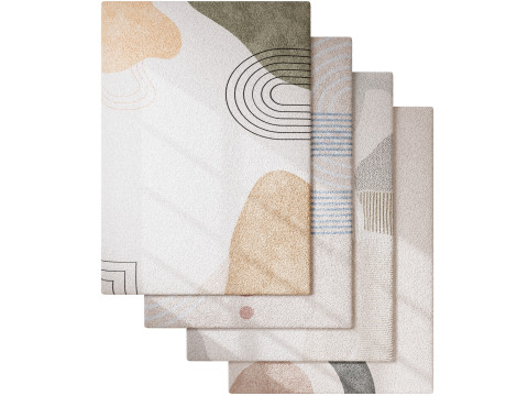 Rug Set 02 3D Model