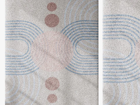 Rug Set 02 3D Model