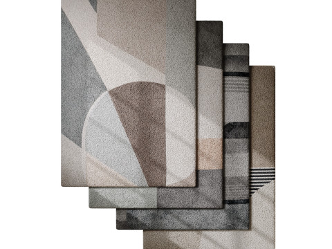 Rug Set 03 3Dモデル