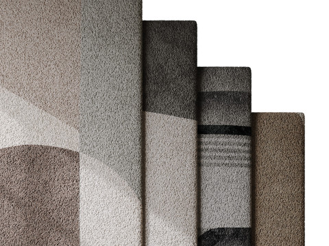 Rug Set 03 Modelo 3D