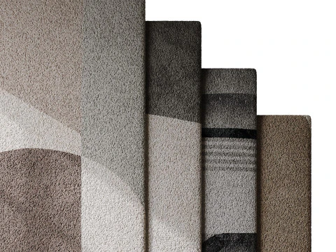 Rug Set 03 3D Model