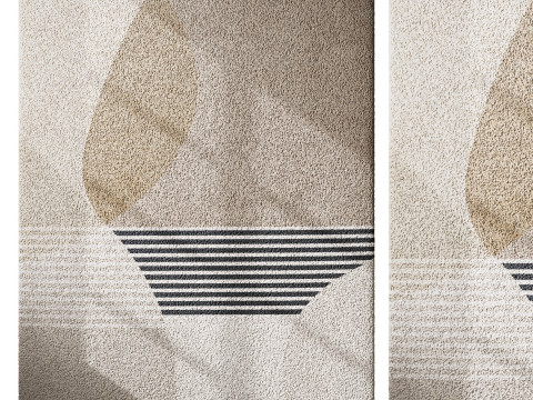 Rug Set 03 Modelo 3D