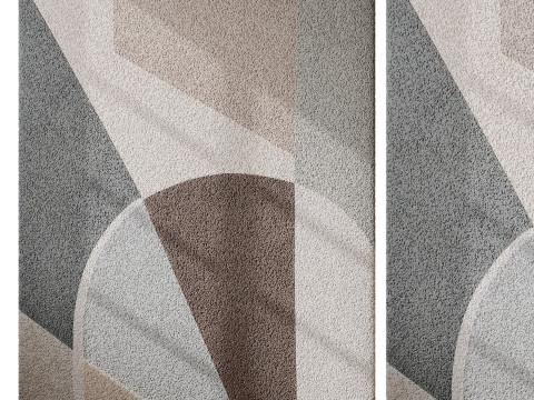 Rug Set 03 Modelo 3D