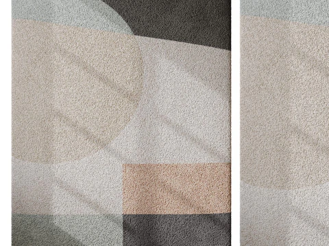 Rug Set 03 3D Model