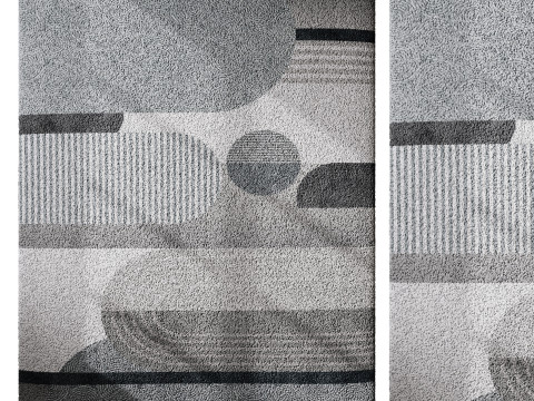 Rug Set 03 Modelo 3D